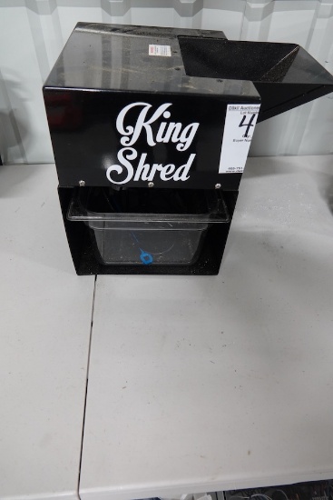 KING SHRED SHREDDER