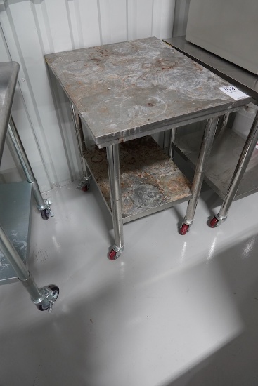 ROLLING S/S TABLE