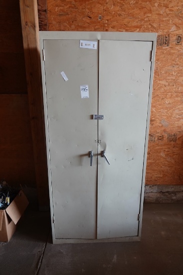 2-DOOR CABINETS & FILE CABINET X1
