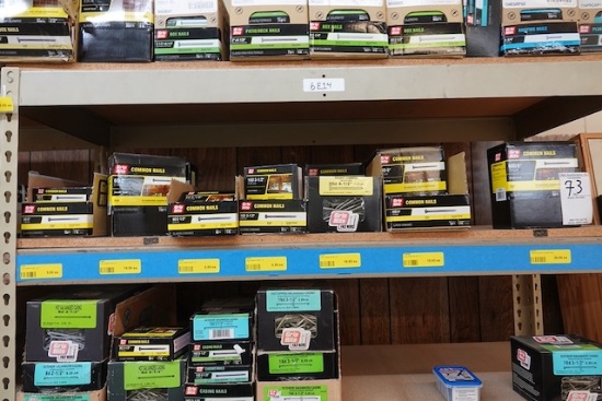 CONTENTS OF SHELF