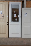 EXT SLAB HALF BLIND 2880 DOOR