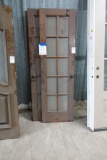 INT SLABS ANTIQUE PINE TWIN 10 LITE 4068 DOOR