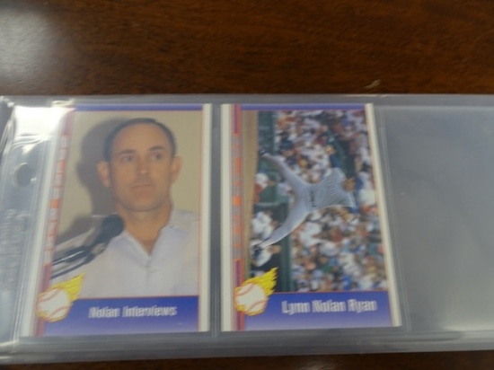 110 - NOLAN RYAN BASEBALL CARDS, PACIFIC TRADING CARDS 1991