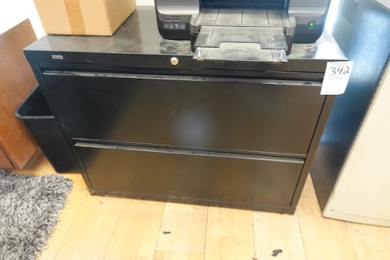 2 DRAWER LATERAL FILES (X2)