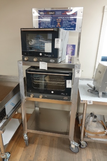 S/S ROLLING DISPLAY RACK