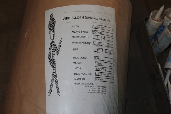 ROLLS OF WIRE CLOTH (X2)
