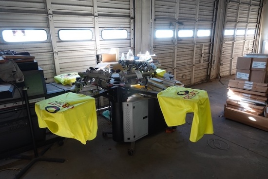 PRINTA 770 SERIES IC SCREEN PRINTING SYSTEM W/4 HEADS
