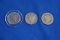 MERCURY DIMES & BARBER DIME 1914, 1941 & 1942 (X3)