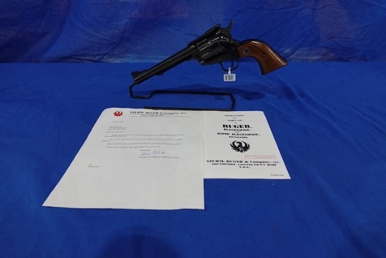 RUGER BLACKHAWK .41 MAGNUM CAL REVOLVER 6 SHOT S/N: 40-04724