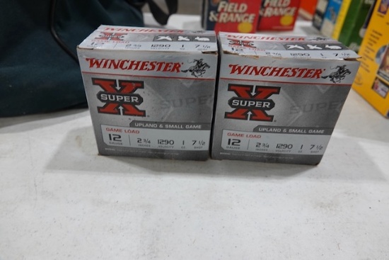 WINCHESTER 12 GA 2 ¾” 1 OZ 7 ½ SHOT 25/BOX (X2)