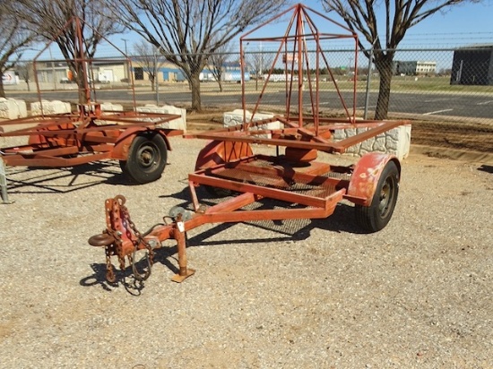 1993 SHOP BUILT WIRE SPOOL TRAILER