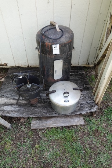 FRYER/SMOKER/CANNER X1