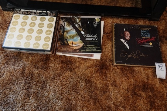 ALBUM COLLECTION ELVIS/NAT KING COLE