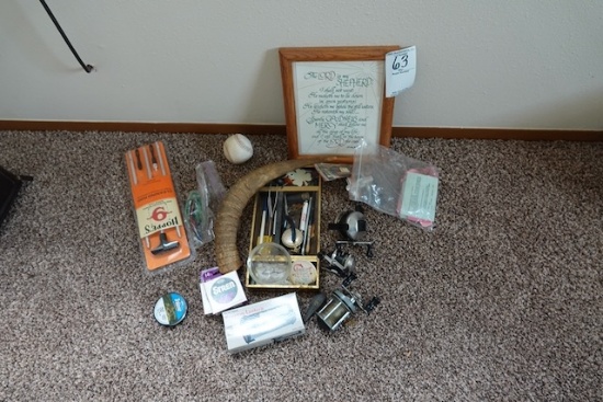 LOT OF FISHING REELS/MISC. X1