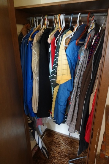 CONTENTS OF CLOSET