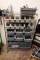 ROLLING METRO RACK W/SILVERWARE & UTENSILS