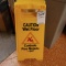 WET FLOOR SIGNS (X3)