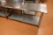 S/S TABLE W/SHELF 72” X 30”