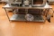 S/S TABLE W/SHELF 84” X 30”