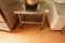 S/S EQUIPMENT STAND W/CASTERS 30” X 24”