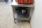 S/S EQUIPMENT STAND W/SHELF 25” X 16”