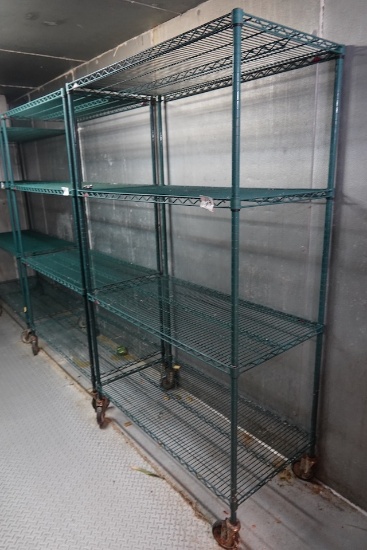 ROLLING METRO SHELF (NO CONTENTS)