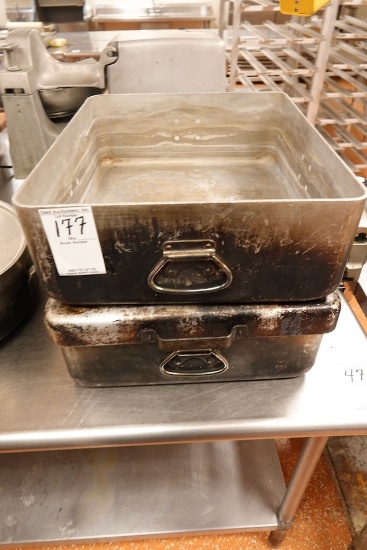 SQUARE PANS (X2)