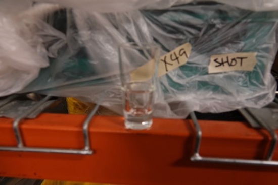 SHOT GLASSES APPROX 125 PCS X1