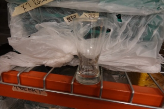 BEER GLASSES APPROX 236 PCS X1