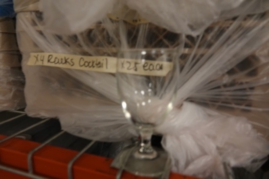 COCKTAIL GLASSES APPROX 100 PCS X1