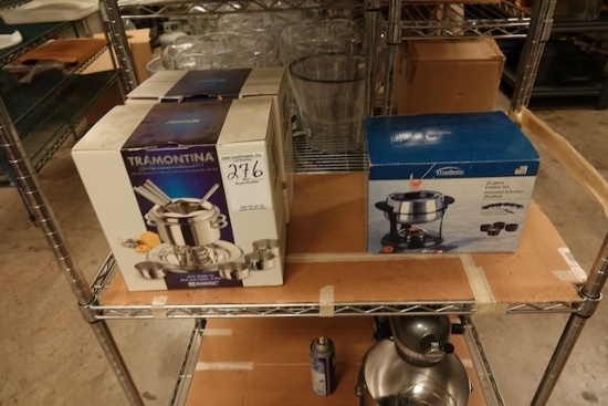 FONDUE SETS (X3)