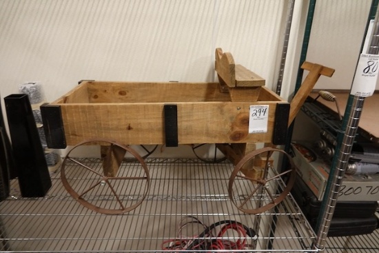 WAGON & VASES X1