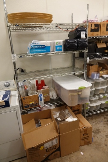 NAPKINS, DISPENSERS & CARRY OUT X1