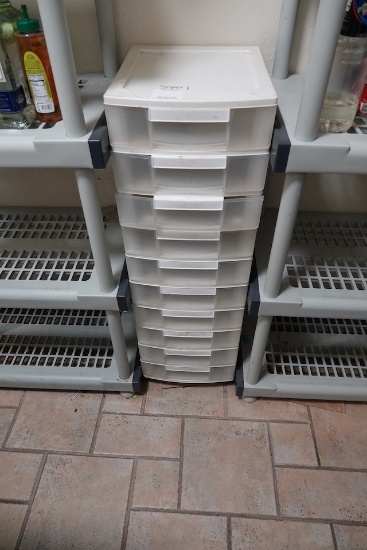 PLASTIC STORAGE CABINET