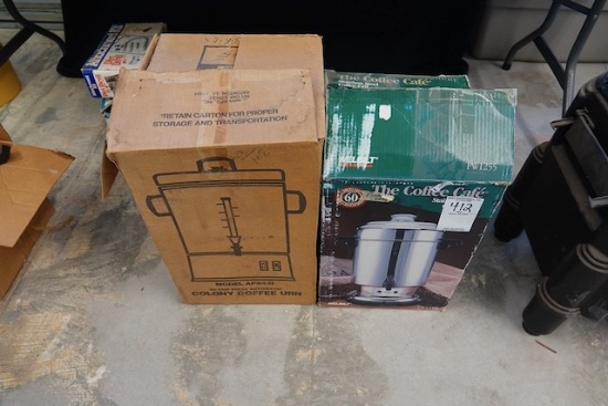 COFFEE MAKERS (X2)