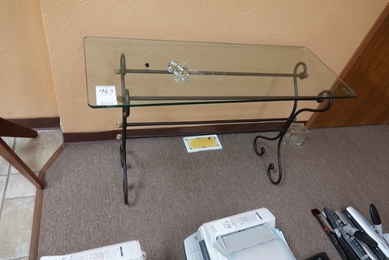 GLASS TOP TABLE