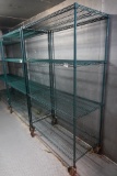 ROLLING METRO SHELF (NO CONTENTS)