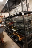 CLEAR GLASS BOWLS & BOTTLES X1