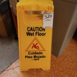 WET FLOOR SIGNS (X3)