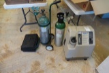 OXYGEN MACHINE & TANKS X1