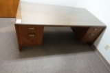 DESK & CREDENZA (X2)