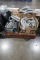 PALLET OF PVC & STEEL 90'S MULTIPLE SIZES