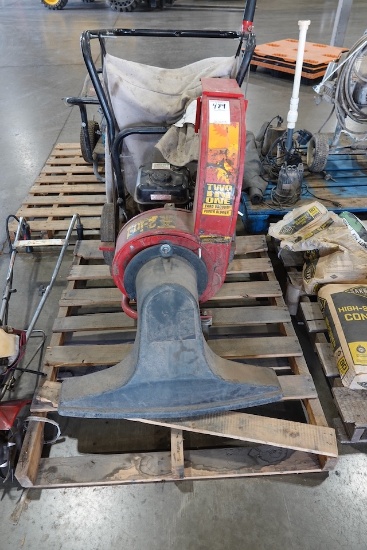 TWO IN ONE YARD VACUUM POWER BLOWER