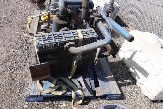 TRANSPORT VACUUM PUMP INLINE 6 CYLINDER CONVERSION MOTOR GM 4.8L