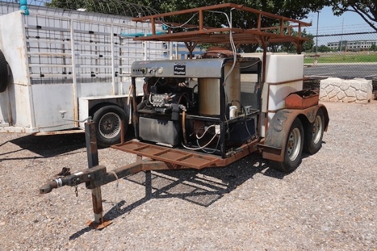 POWER WASHER/TRAILER