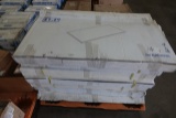 NEW LED FLAT PANEL 2'X4' 120-277V 36W 3500K 2/BOX (X7)