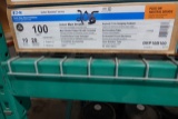 NEW EATON 100 AMP INDOOR MAIN BREAKER 10 SPACES 20 CIRCUITS
