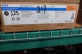 NEW EATON 125 AMP OUTDOOR MAIN LUG 12 SPACES 24 CIRCUITS