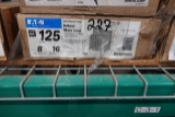 NEW EATON 125 AMP OUTDOOR MAIN LUG 8 SPACES 16 CIRCUITS