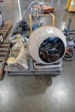 CONCRETE MIXER W/TROWELS, FLOATS & CONCRETE MIX